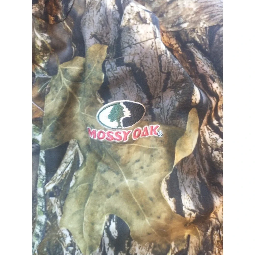 Mossy Oak Break-Up Country Camo Hooded Jacket Mens 2X WJ5004 Timber Wolf Hunting